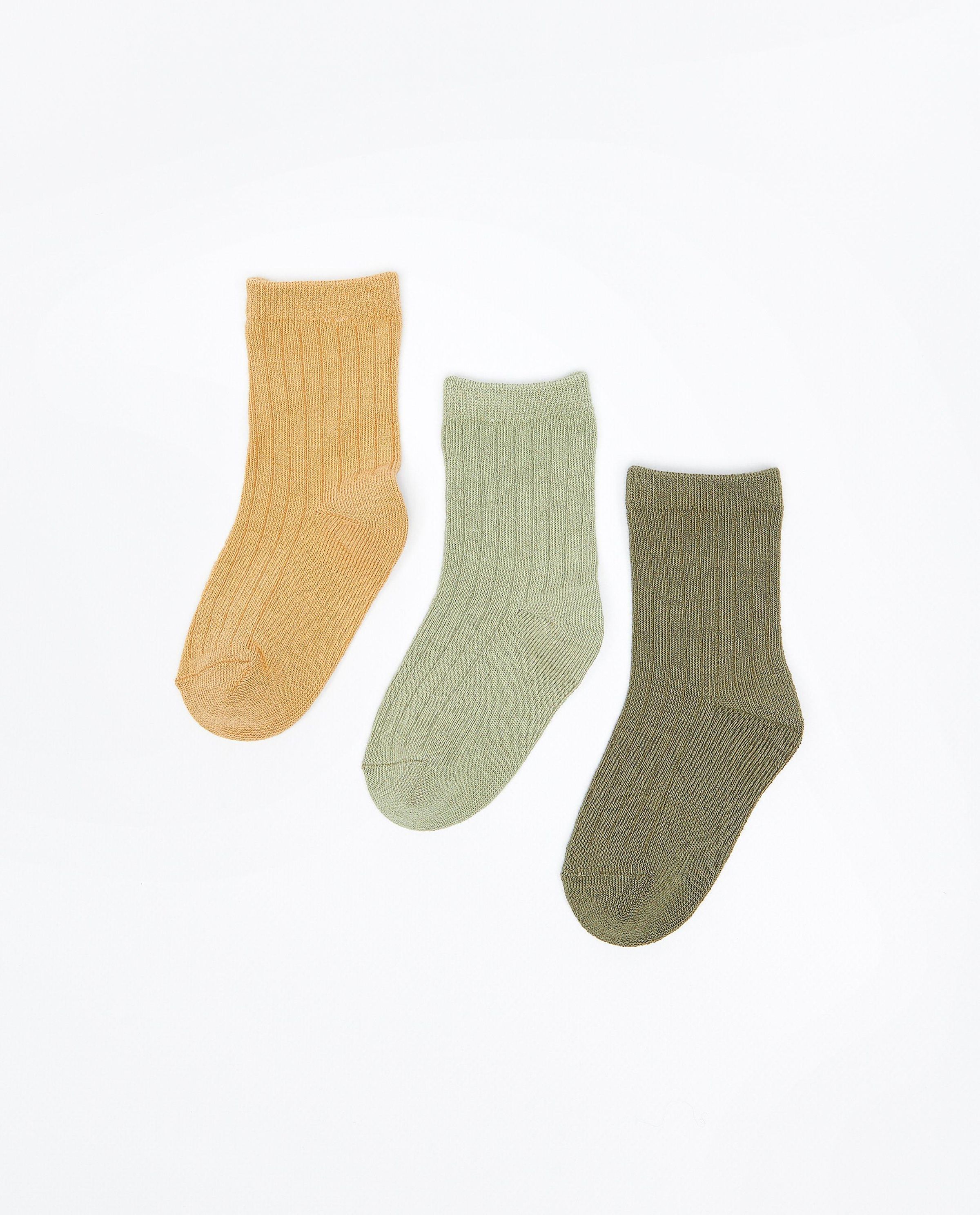 Lot de 3&nbsp;paires de chaussettes pour b&eacute;b&eacute;s - Cuddles and Smiles