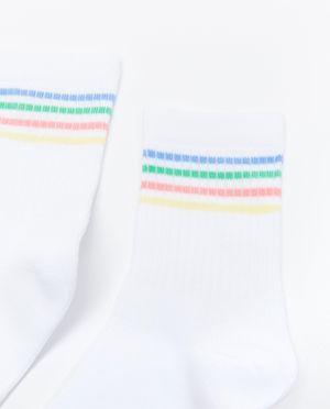 Chaussettes - Chaussettes ray&eacute;es