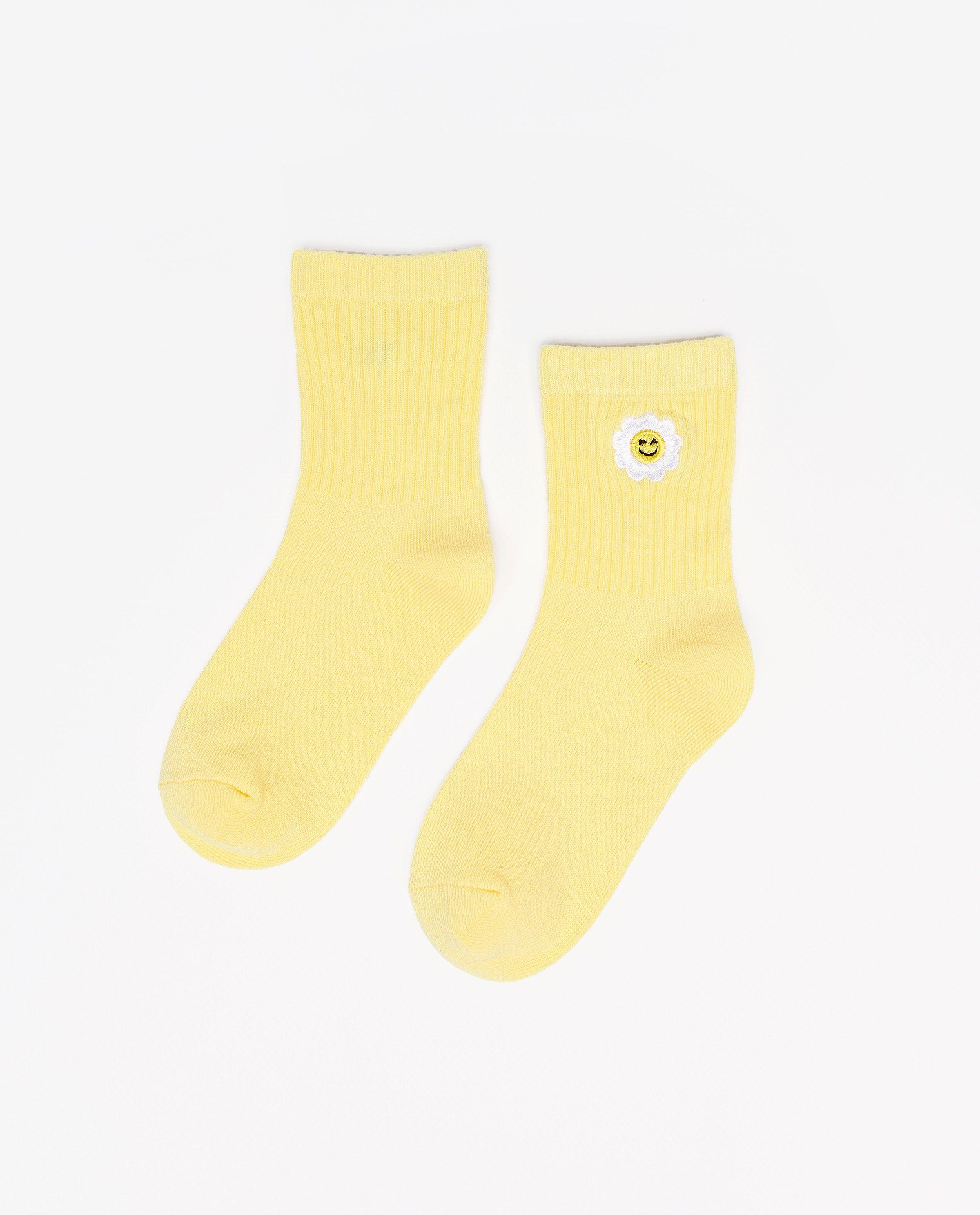 Chaussettes avec une petite fleur - Besties