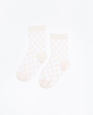 Chaussettes &agrave; carreaux - Besties