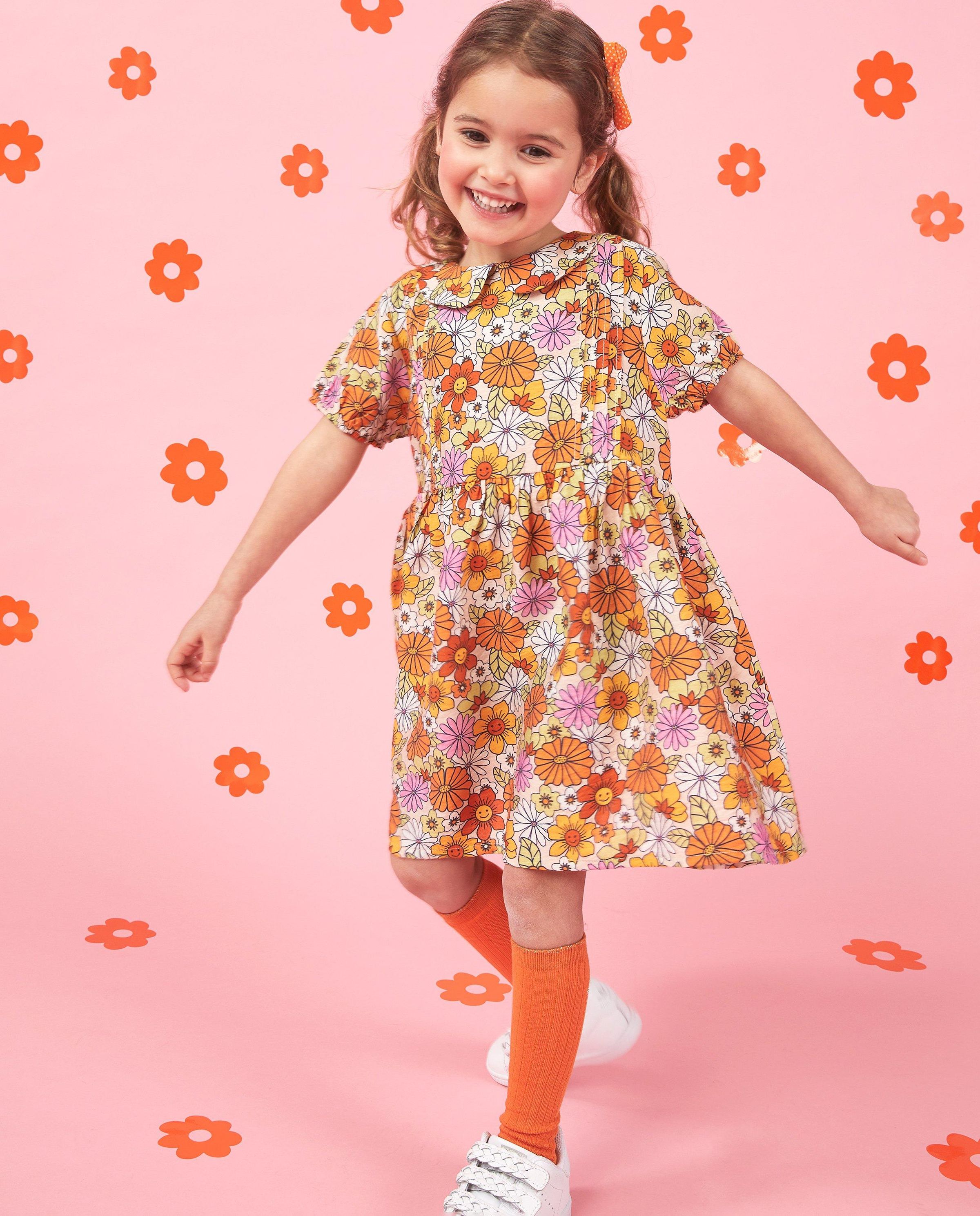Robe &agrave; imprim&eacute; fleuri - K3