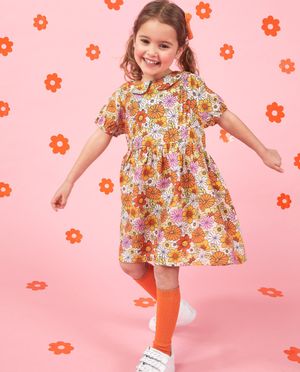 Robe &agrave; imprim&eacute; fleuri - K3