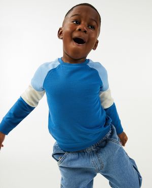Sweaters - Sweater met color block