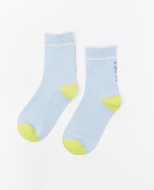 Chaussettes bleu clair - Fish & Chips