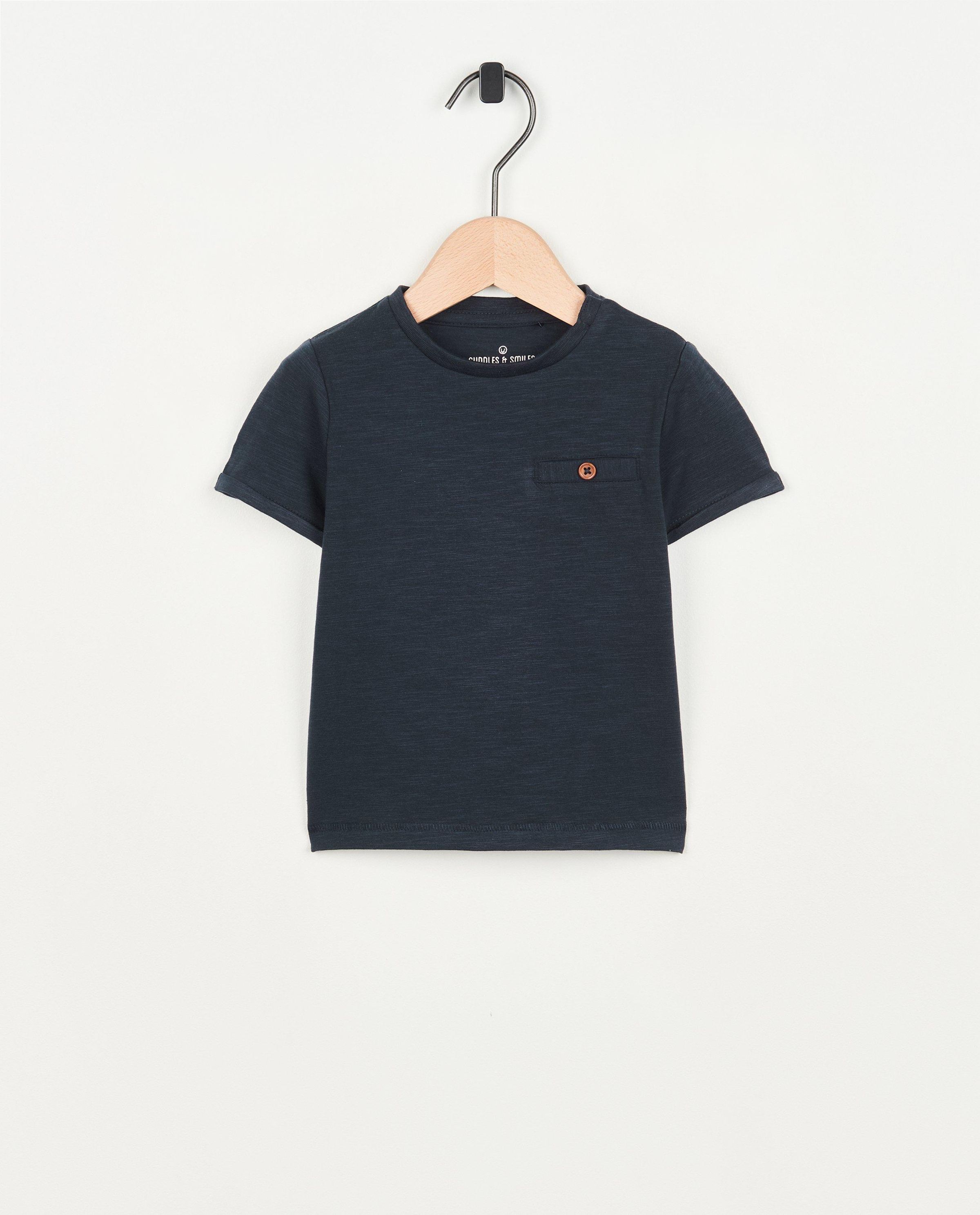 Donkergroen T-shirt - Cuddles and Smiles