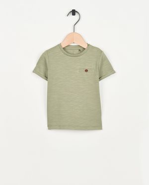 Donkergroen T-shirt - Cuddles and Smiles