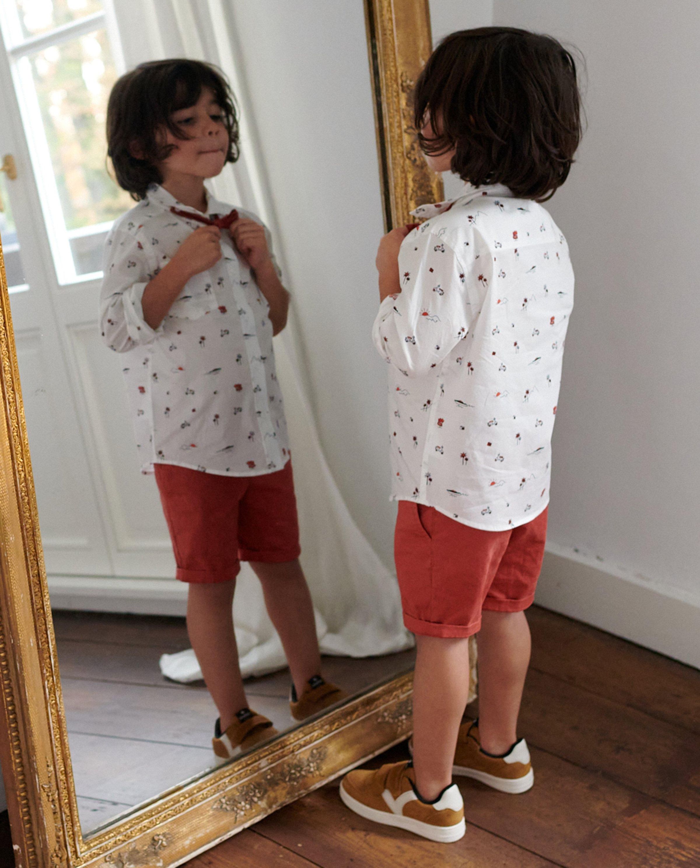 Chemise avec un n&oelig;ud, Communion - Fish & Chips