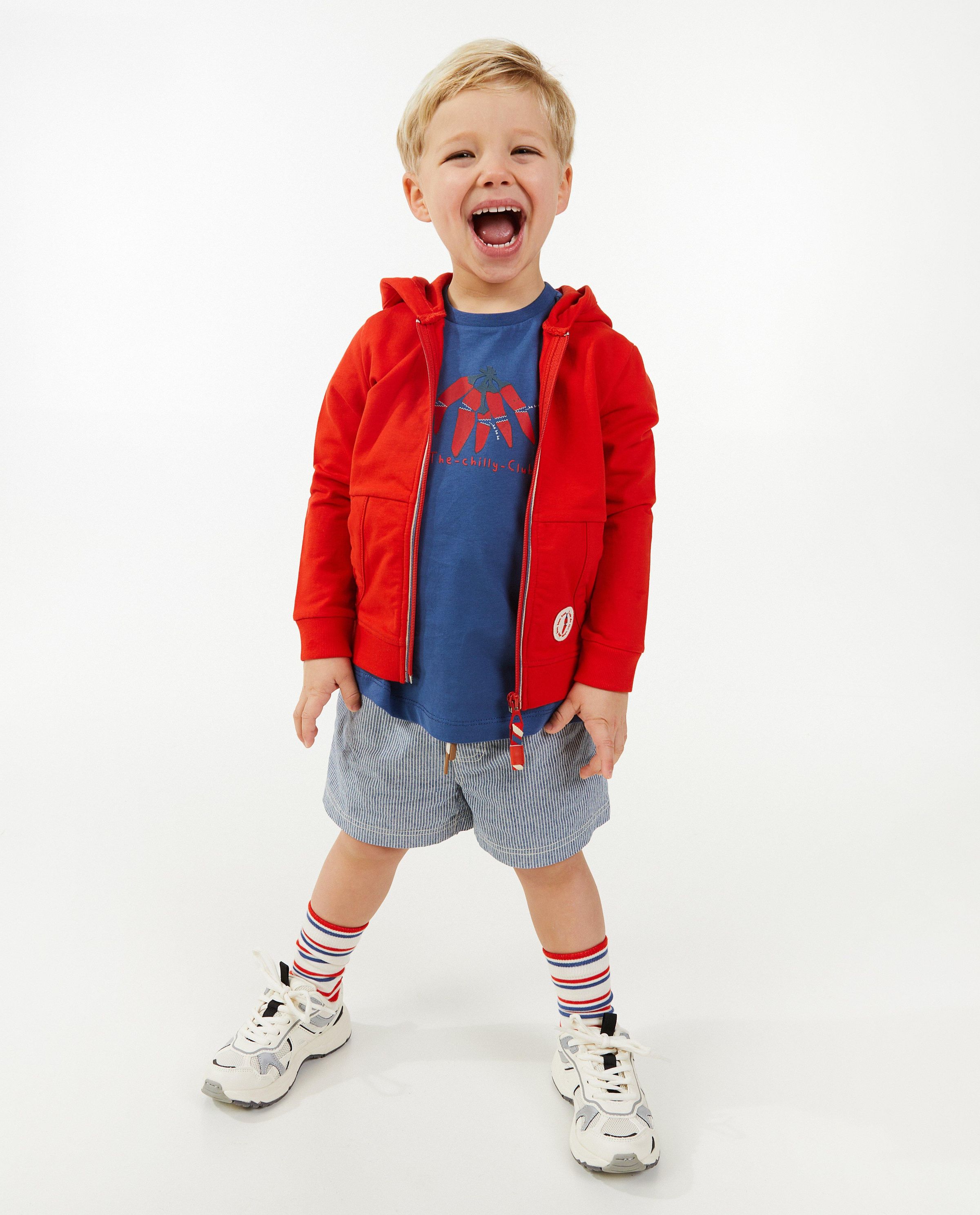 Rood sweatvest - Kidz Nation
