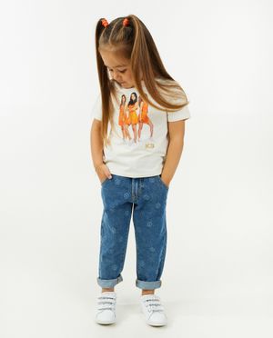 T-shirt met K3-print - K3