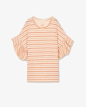 T-shirts - T-shirt met strepen