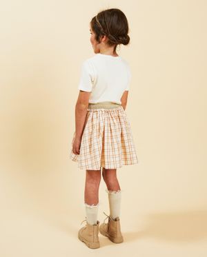 T-shirts - T-shirt blanc brod&eacute;, Communion