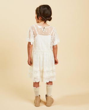 Robes - Robe avec du tulle, Communion