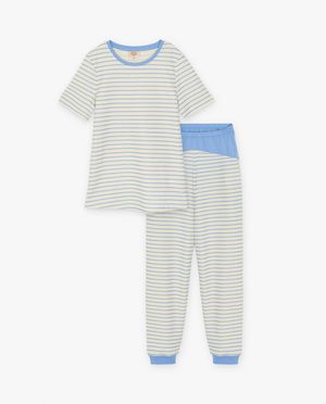 Pyjamas - Pyjama &agrave; rayures, grossesse