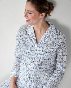 Pyjamas - Pyjama &agrave; imprim&eacute; fleuri, grossesse