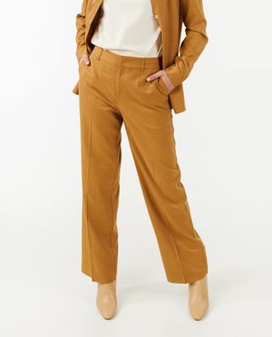 Pantalons - Pantalon brun, straight fit