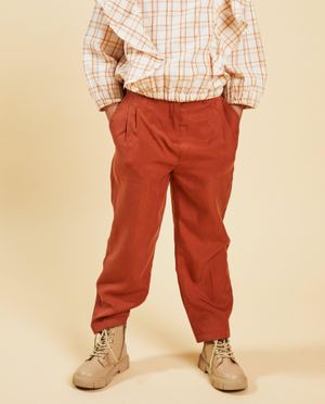 Broeken - Oranjebruine broek, Communie