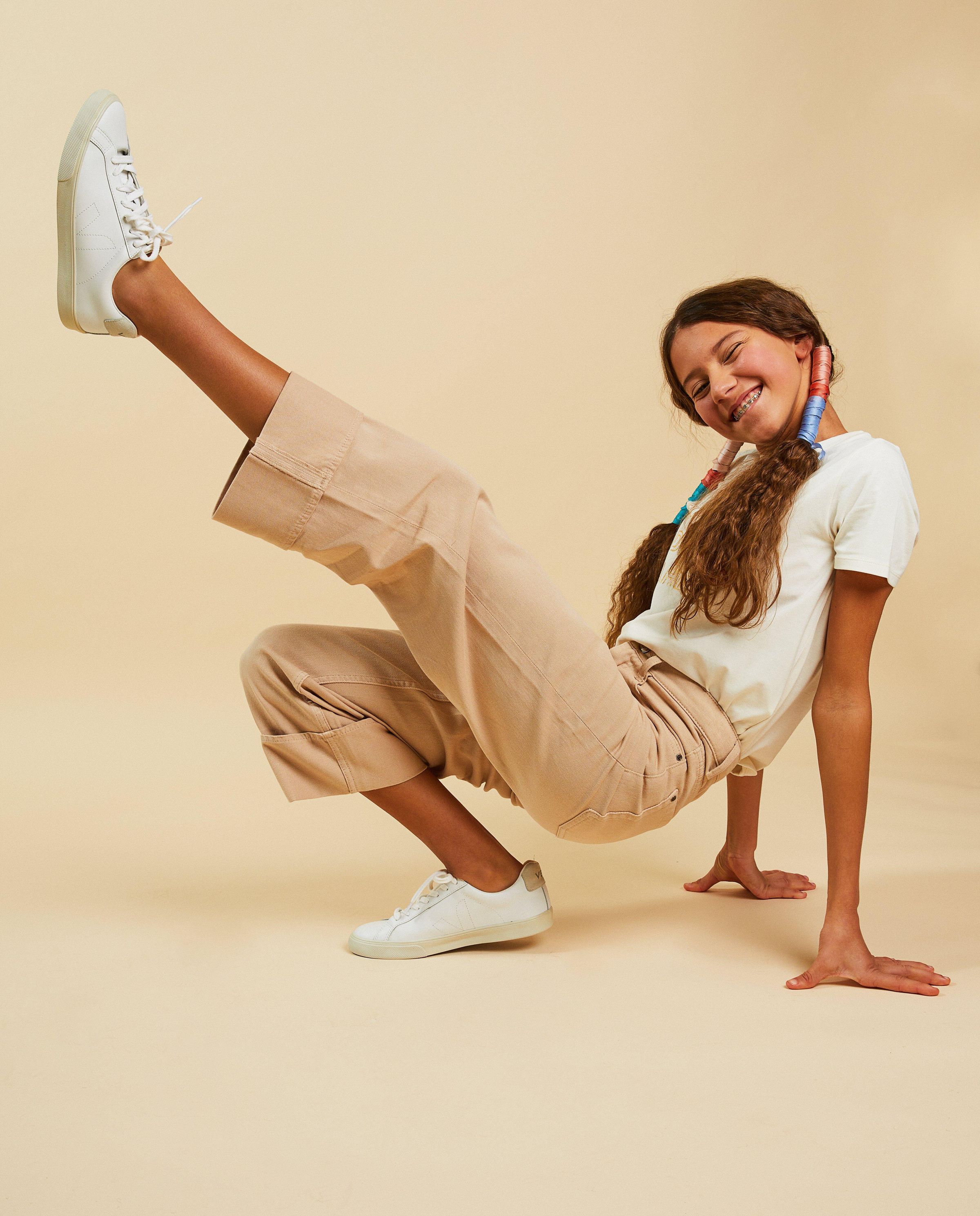 Pantalon beige, straight fit - Milla Star