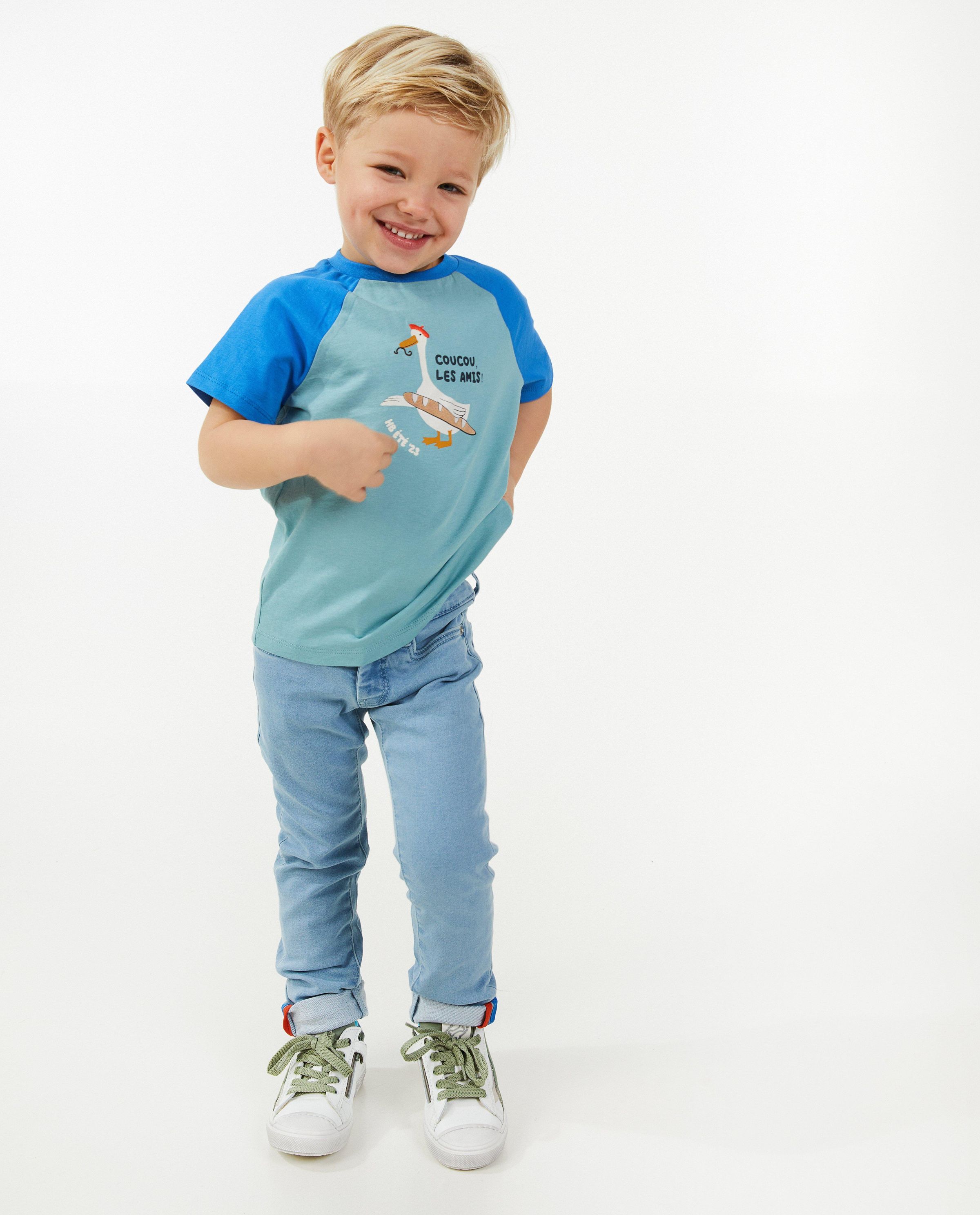 Lichtblauwe jeans, slim fit - Hampton Bays