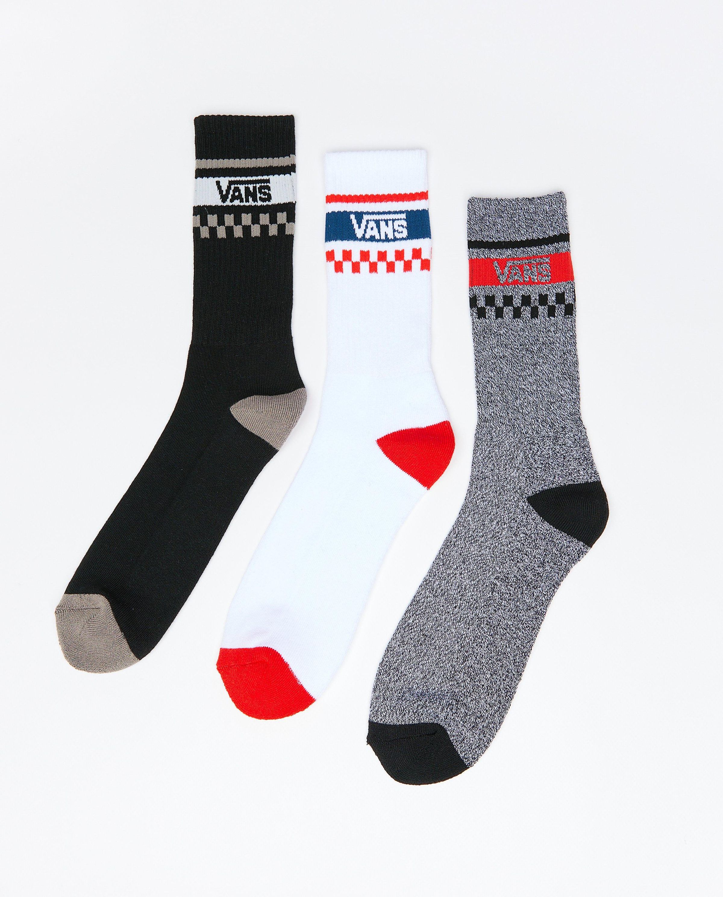 3-pack kousen, maat 42-47 - Vans