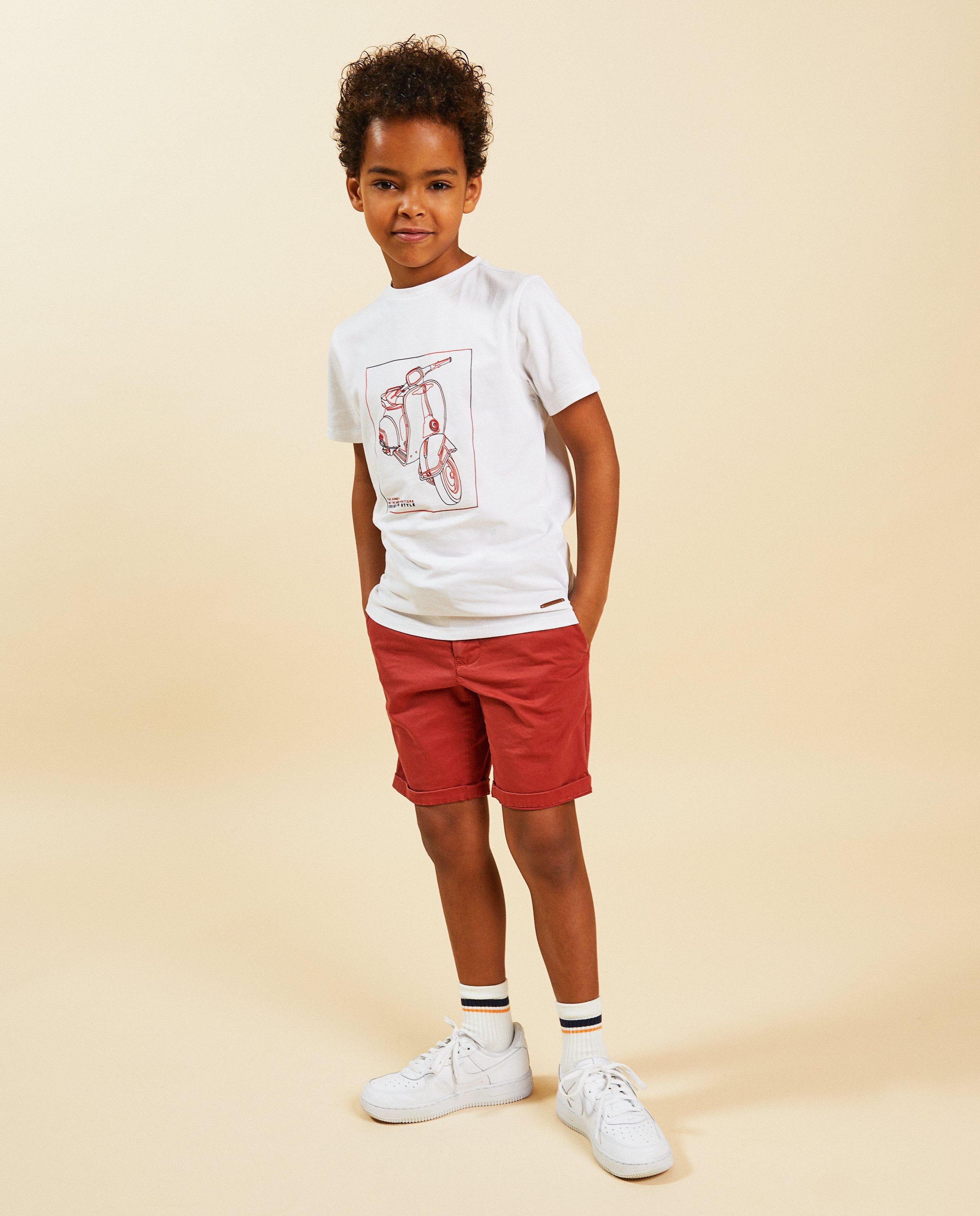 T-shirt &agrave; imprim&eacute;, Communion - Fish & Chips