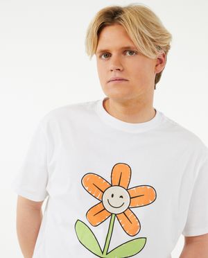 T-shirts - Wit T-shirt met print