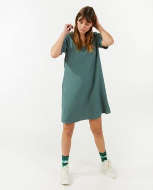 Robes - Robe &agrave; col en V