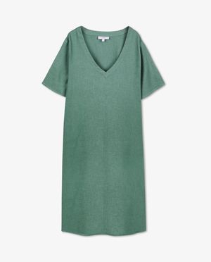 Robes - Robe &agrave; col en V