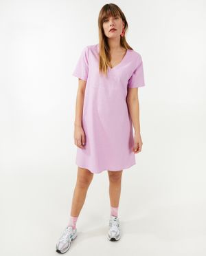 Robes - Robe &agrave; col en V