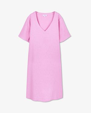 Robes - Robe &agrave; col en V
