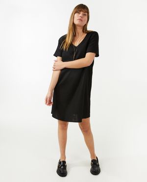 Robes - Robe &agrave; col en V