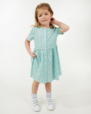 Kleedjes - Jurk met bloemenprint