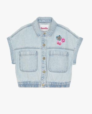 Cardigans - Chemise en jeans avec des poches