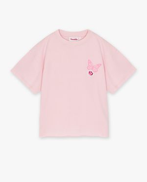 T-shirts - Roze T-shirt met print