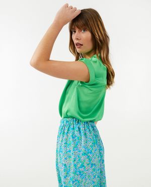 Chemises - Blouse &agrave; encolure djellaba