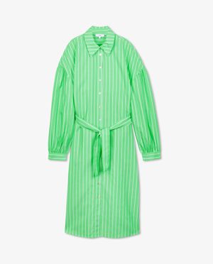 Robes - Robe chemise ray&eacute;e