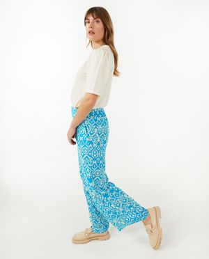 Pantalon &agrave; imprim&eacute; - Sora