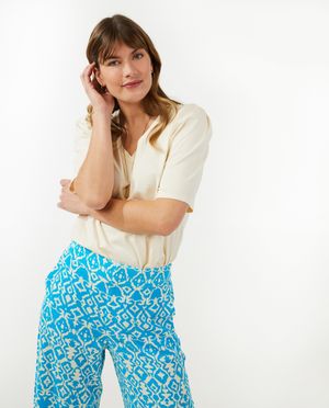 Pantalons - Pantalon &agrave; imprim&eacute;