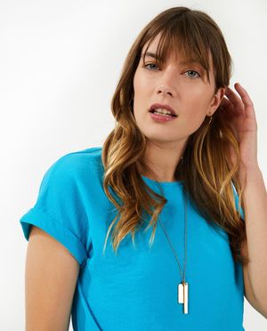 Chemises - T-shirt bleu