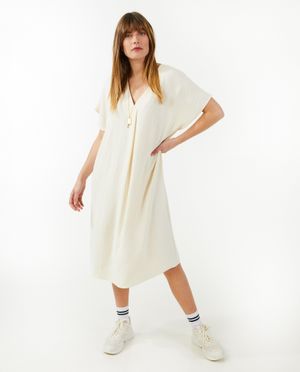 Robes - Robe &agrave; col en V