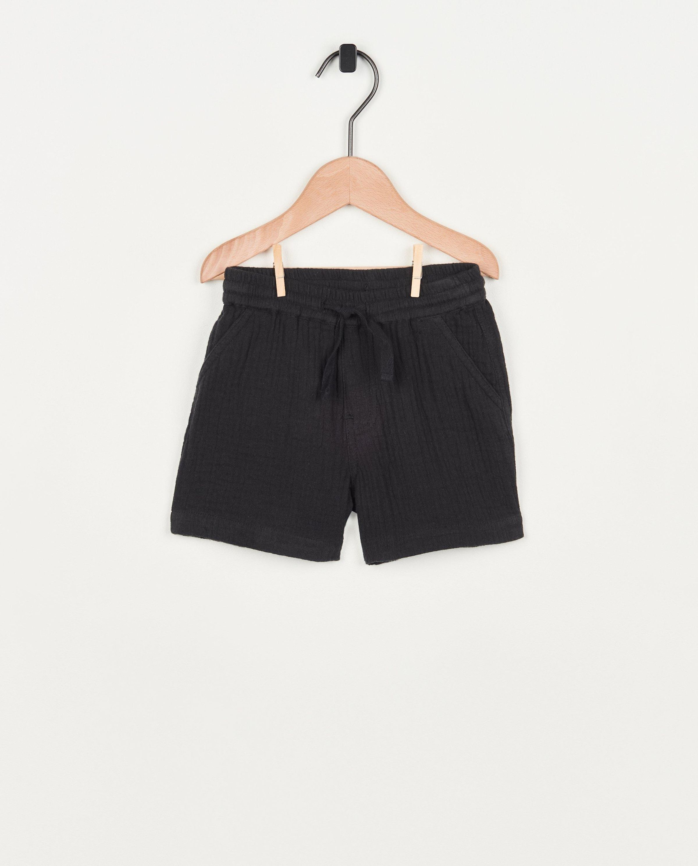 Zwarte short van tetra - Cuddles and Smiles