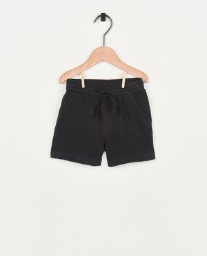 Zwarte short van tetra - Cuddles and Smiles