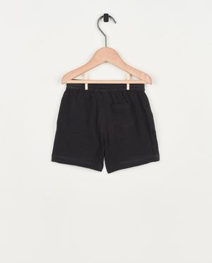 Shorten - Zwarte short van tetra