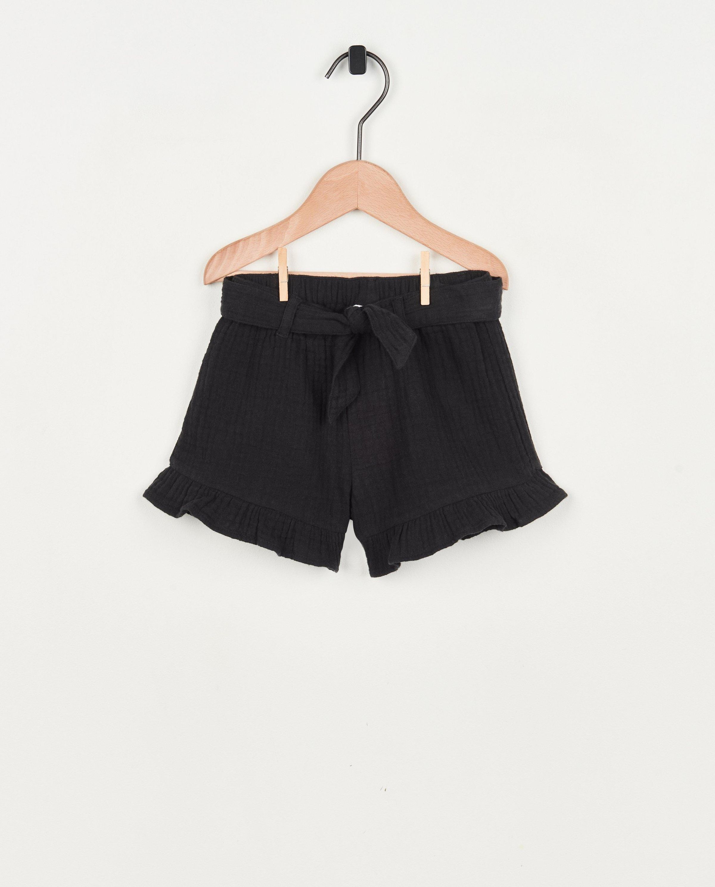 Zwarte short van tetra - Cuddles and Smiles