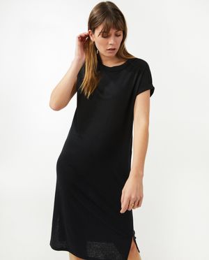 Robe t-shirt noire - Sora