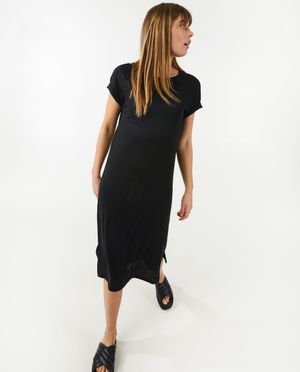 Robes - Robe t-shirt noire