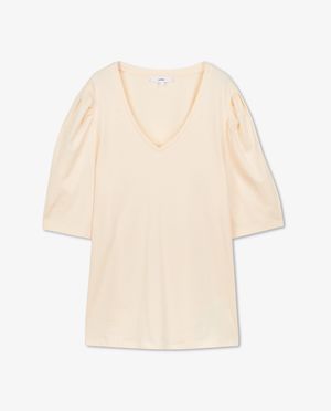 T-shirts - T-shirt met v-hals