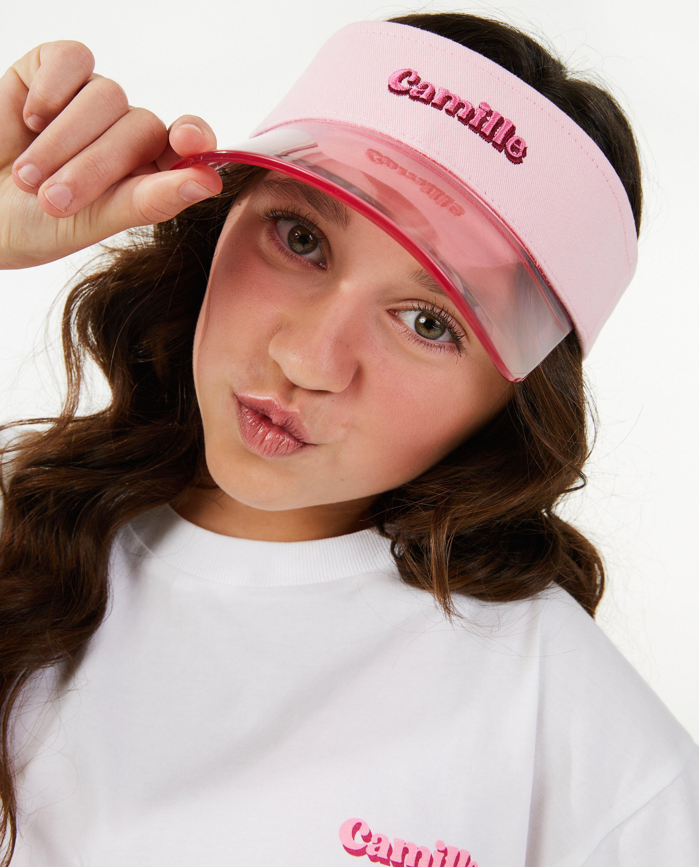 Roze zonneklep - CAMILLE x JBC