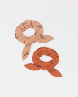 Set van 2 scrunchies - Besties