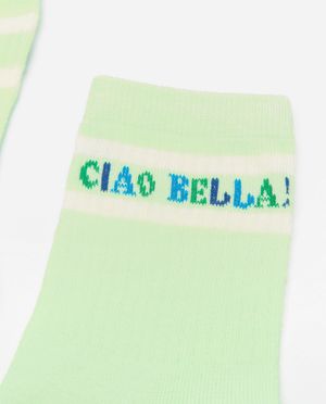 Chaussettes - Chaussettes avec une inscription
