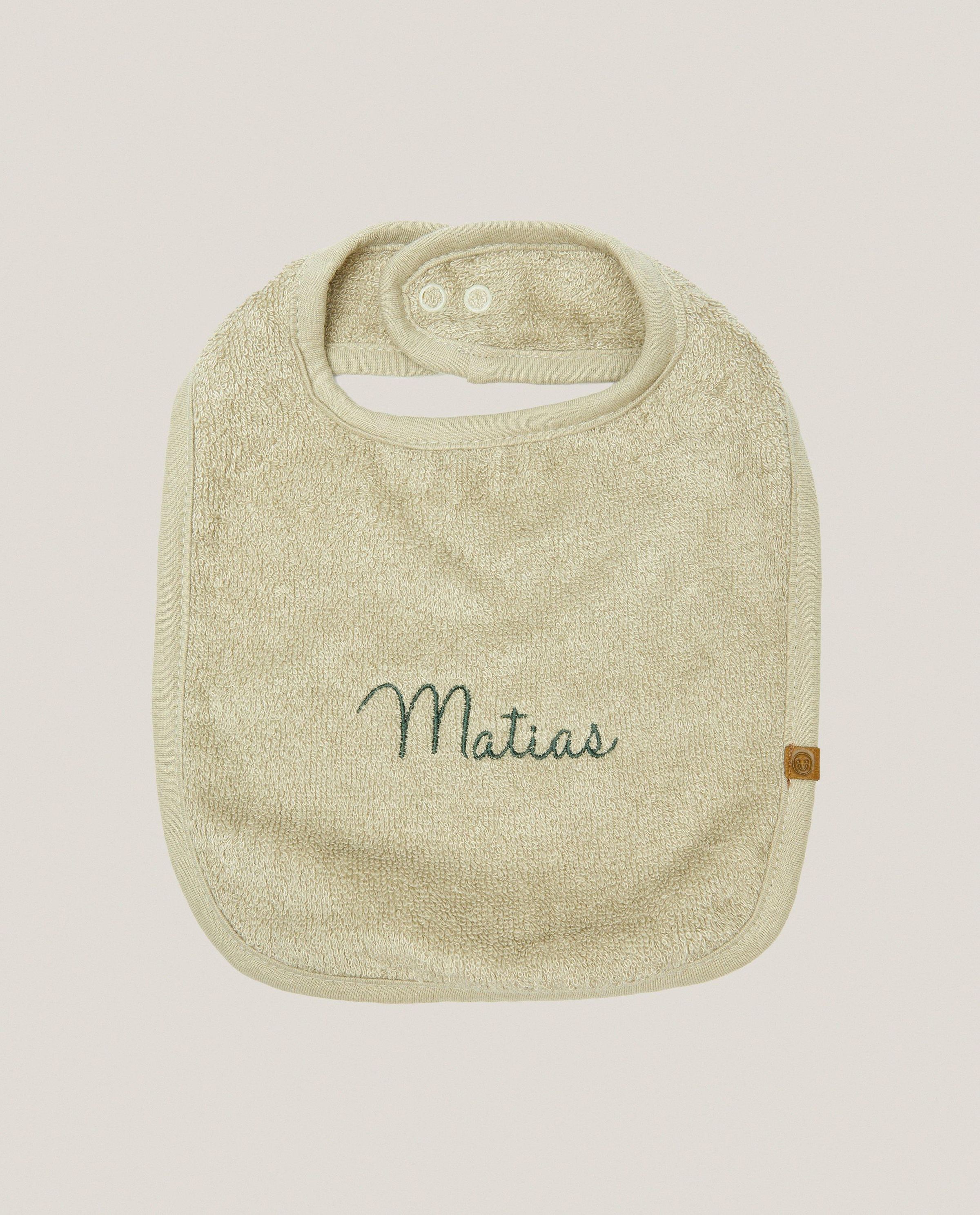 Personaliseerbaar slabbetje - Cuddles and Smiles